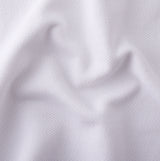 Men's White Pique Polo T-Shirt