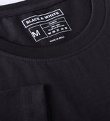 SJ round neck black