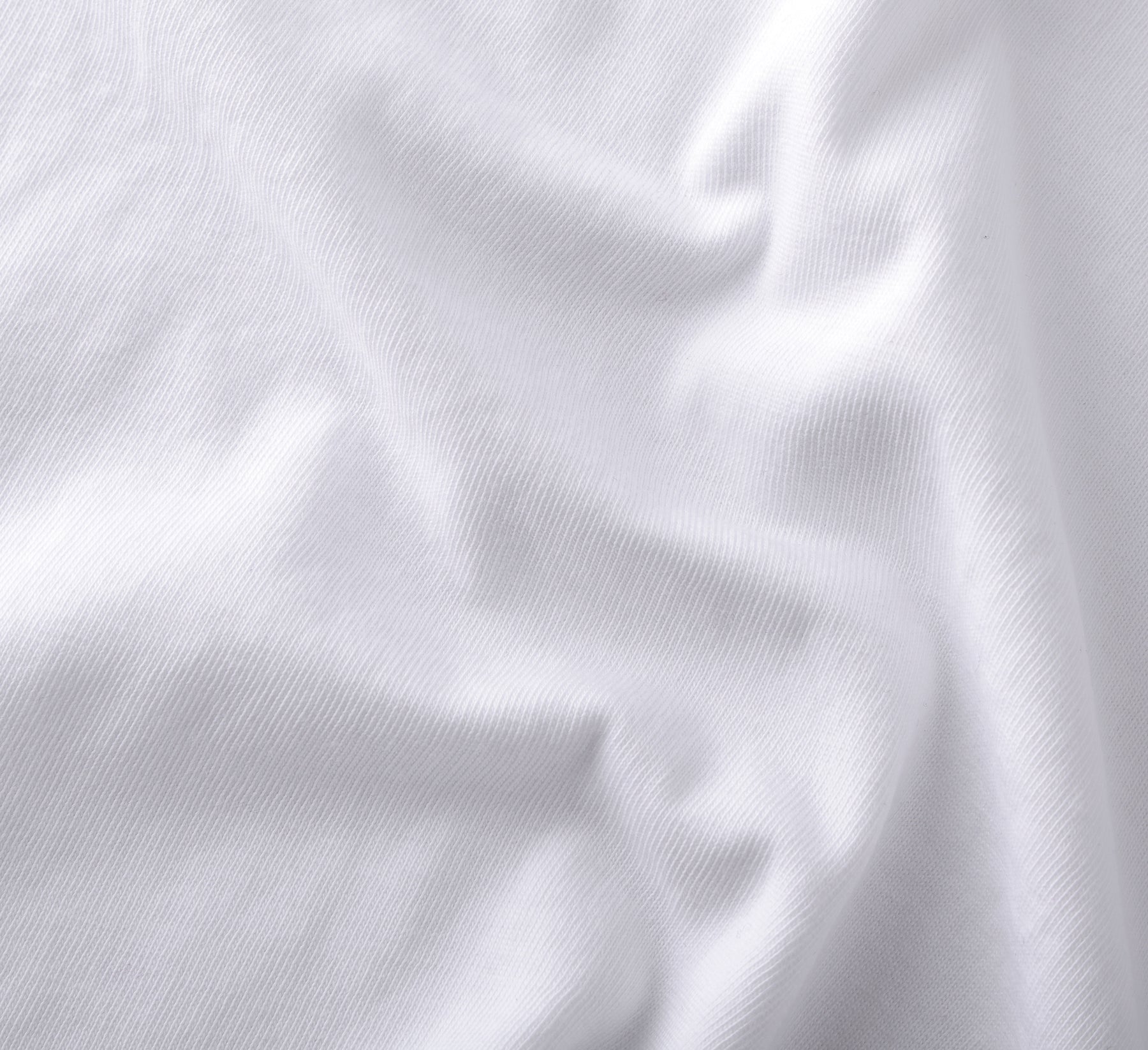White Round Neck T-Shirt for Men