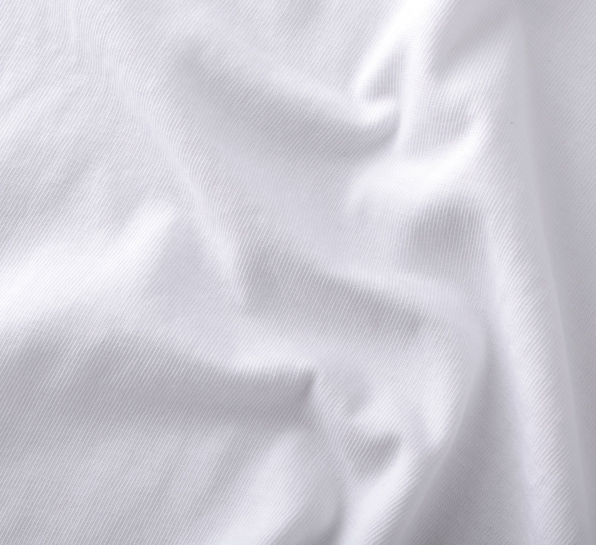 White Round Neck T-Shirt for Men