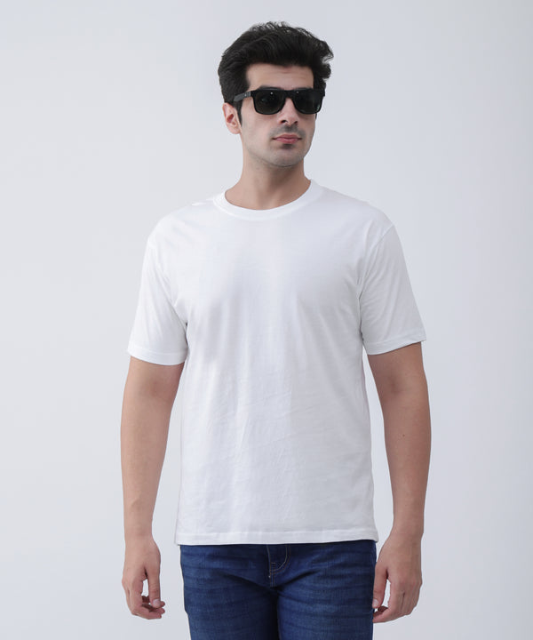 SJ round neck White