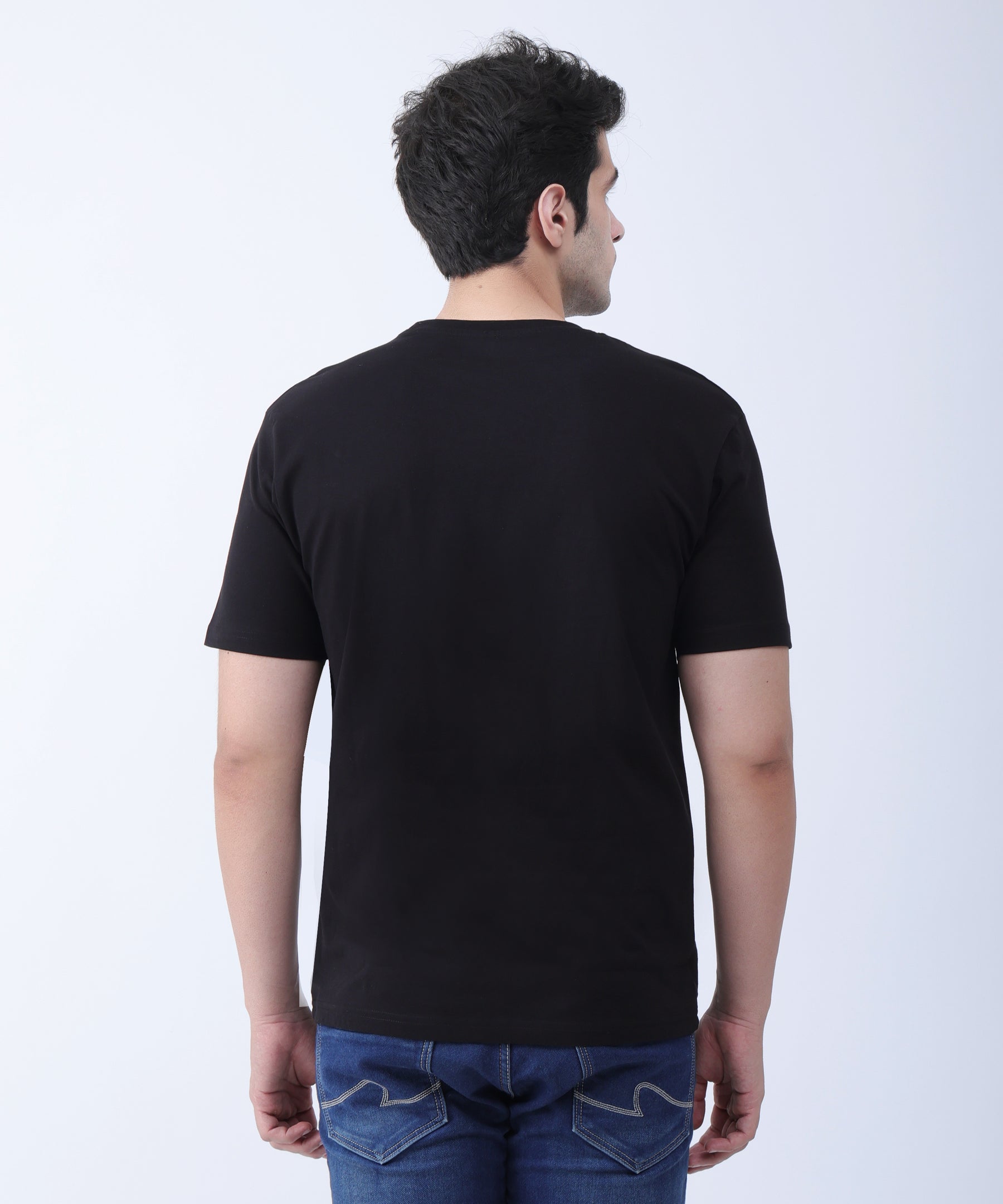 SJ round neck black