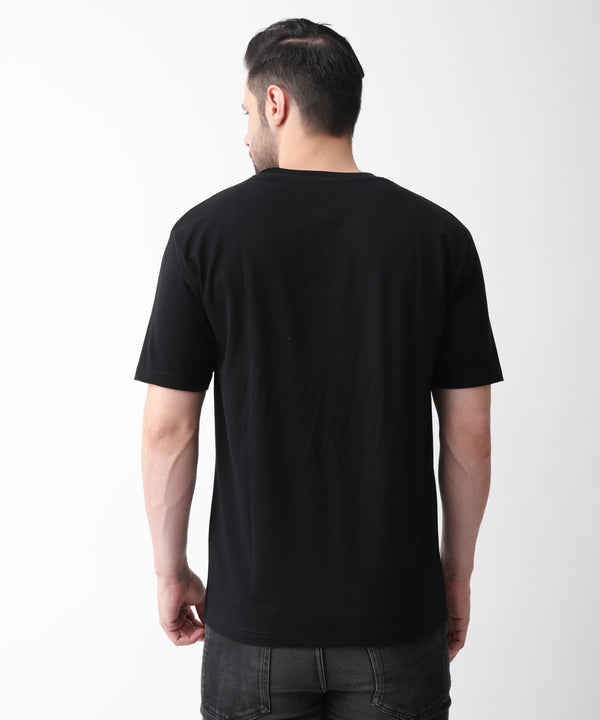 Plated jersey round neck
