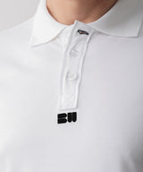 Interlock polo White
