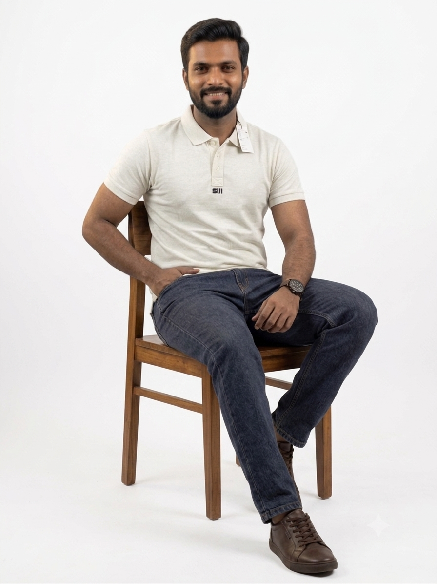 Pique polo White