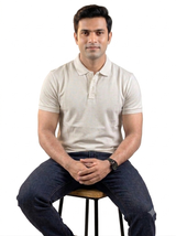 Interlock polo White